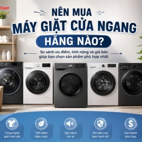 Nên Mua Máy Giặt Cửa Ngang Hãng Nào?
